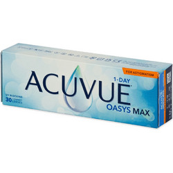 Acuvue Oasys Ημερήσιοι Φακοί Επαφής Αστιγματικοί Σιλικόνης Υδρογέλης 30τμχ
