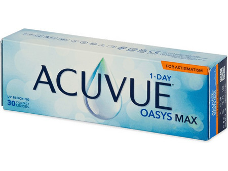 Acuvue Oasys Ημερήσιοι Φακοί Επαφής Αστιγματικοί Σιλικόνης Υδρογέλης 30τμχ