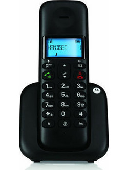Motorola T303 Ασύρματο Τηλέφωνο Σετ Trio με Ανοιχτή Ακρόαση Μαύρο