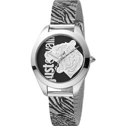 Just Cavalli Γυναικείο Ρολόι με Animal Print Μεταλλικό Μπρασελέ JC1L210M0045