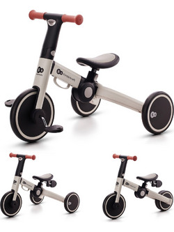 Kinderkraft 4Trike Τρίκυκλο Ποδήλατο Αναδιπλούμενο για 12+ Μηνών Γκρι