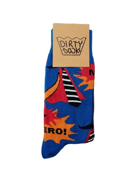 Dirty Socks Κάλτσες My dad My Ηero Βlue