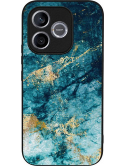 Sonique Marble Series Θήκη (Honor 600 Lite 5G) Μπλε