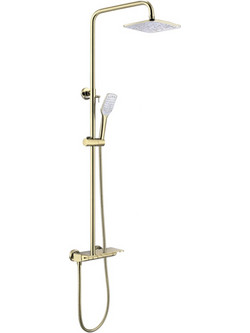 Κολώνα ντουζ πλήρης IOLI Brushed Gold PVD 2045006759