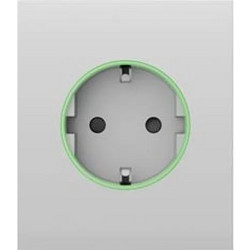 Ajax Systems Μονή Χωνευτή Πρίζα Ρεύματος Λευκή 72576