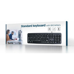 Gembird KB-U-103 Black Πληκτρολόγιο