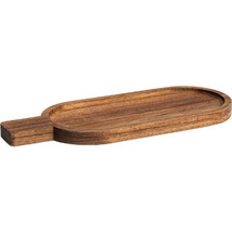 ESTIA ΔΙΣΚΟΣ ΣΕΡΒΙΡΙΣΜΑΤΟΣ ALLURE 33.5x13x2cm ΟΒΑΛ ΜΕ ΧΕΡΟΥΛΙ