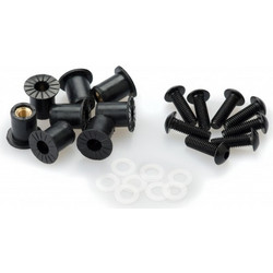Puig Kit 6 Ανταλλακτικών Ανοδιωμένων Βιδών Μ5 0957N Black