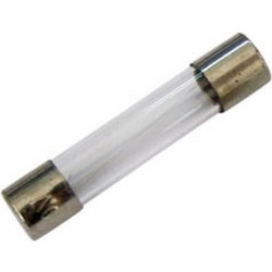 Omega - 25.1500.46 ST522263 5X20 Ασφάλεια Γυάλινη 6.3A βραδείας τήξεως 5τμχ