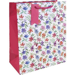 Eurowrap Χάρτινη Τσάντα Flowers Large (34915-2C)