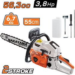 Nakayama PC6700 Αλυσοπρίονο Βενζίνης 3.8hp 5kg με Λάμα 50cm