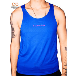 LEGENDARY ΦΑΝΕΛΑ ΤΙΡΑΝΤΑ TOP BREATHE ΜΠΛΕ 95%-5% POLY-SPANDEX