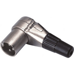 SOUNDSATION SXLR034MB | Γωνιακό Βύσμα 3pin XLR Αρσενικό