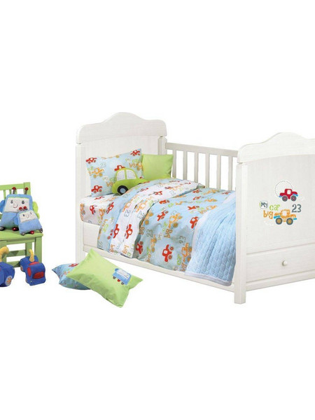 ΚΟΥΒΕΡΛΙ DAS HOME BABY FUN 120Χ160 ΣΙΕΛ/ΚΟΚΚΙΝΟ/ΠΟΡΤΟΚΑΛΙ ΡΟΜΠΟΤ ΣΧ.6381