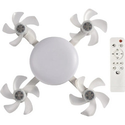 Ανεμιστήρας Οροφής Με LED Φωτισμό 60W E27 Και Τηλεχειριστήριο