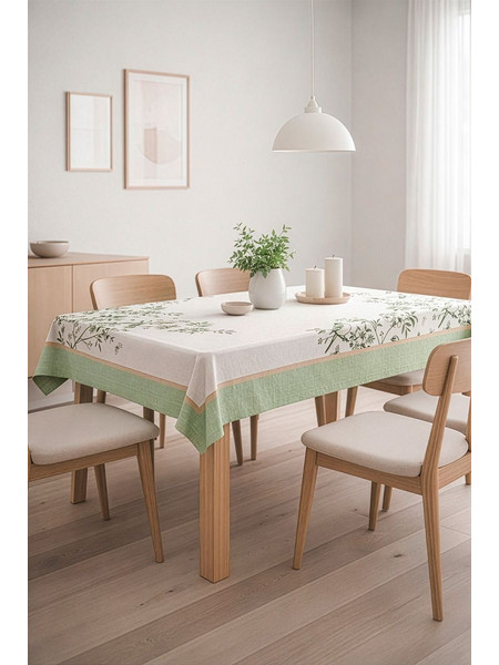 Αλέκιαστο Τραπεζομάντηλο 145x145 Saint Clair 26 Verde