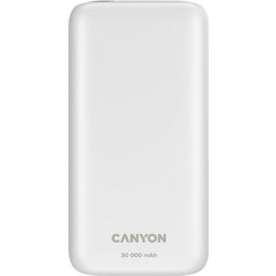 Canyon PB-301 Power Bank 30000mAh 20W με 2 Θύρες USB-A & Θύρα USB-C White