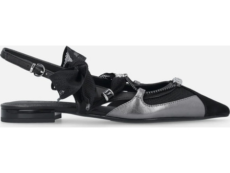 Μπαλαρίνες slingback με κορδόνια