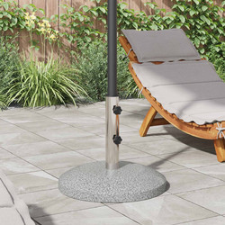vidaXL Βάση παρασόλ για στύλους 40-50 χιλιοστών 26,45 kg Γκρι