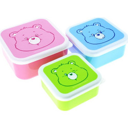 Care Bears Snack Box Set of 3