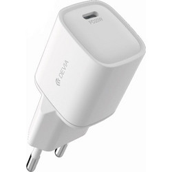 Devia Smart Mini Φορτιστής Χωρίς Καλώδιο με Θύρα USB-C 20W Power Delivery White DVCH-379499