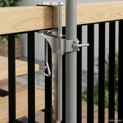 Βάση ομπρέλας Ασημί Ατσάλι 42010377