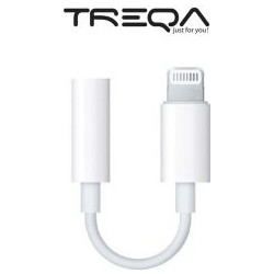 Αντάπτορας Ακουστικών Lightning σε Jack 3.5mm Treqa CA-1052 Λευκό