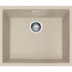 Franke SIRIUS SID 110-50 Υποκαθήμενος Νεροχύτης Γρανίτη Ματ Beige 52.5x44cm 3149000528