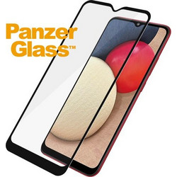 PanzerGlass Samsung A02s Black Προστατευτικό Οθόνης