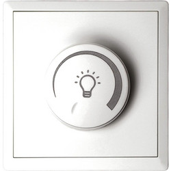 Ρεοστάτης Led 200w 10A/250V Λευκό Ματ LineMe Gena 50-00611-31