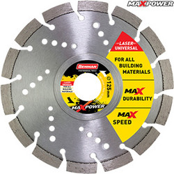 ΔΙΑΜΑΝΤΟΔΙΣΚΟΣ MAXPOWER UNIVERSAL-LASER 125 X 2.4 X 10w BENMAN (74487)