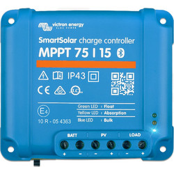 Ρυθμιστής φόρτισης φωτοβολταϊκών MPPT 75/15 VICTRON ENERGY