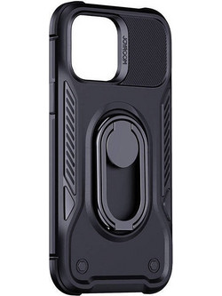 Joyroom Dual Hinge Armored Back Cover Black (iPhone 14)