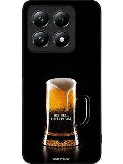 Sonique Men's Edition Back Cover με Σχέδιο «One Beer, Please» (Xiaomi 14T)