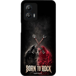 Sonique Men's Edition Θήκη Born to Rock (Motorola Moto G53 5G)