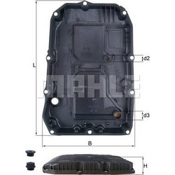 MAHLE HX 196KIT - MAHLE ΦΙΛΤΡΑ ΑΥΤ.ΚΙΒ.ΤΑΧΥΤΗΤΩΝ MERCEDES