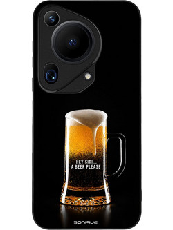Sonique Men's Edition Back Cover One Beer, Please (Huawei Pura 70 Ultra)