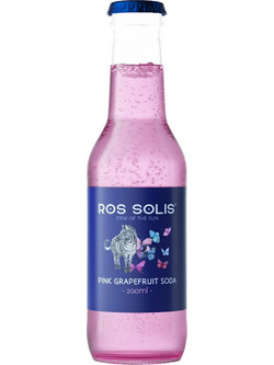 Pink Grapefruit Soda 200ml Ros Solis