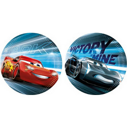 Πιάτα Μεγάλα Cars Victory Is Mine 23cm 8Τμχ (097283)