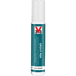 Μαρκαδόρος Επιδιόρθωσης Αρμών 15ml Λευκός V33 GROUT PEN 118612