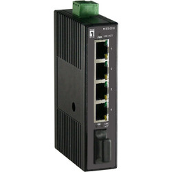 LevelOne IES-0510 Unmanaged L2 Switch με 4 Θύρες Ethernet 1000Mbps και 1 SFP θύρα