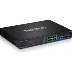 Trendnet TPE-3012L Unmanaged L2 Switch με 10 Θύρες Ethernet 1000Mbps και 2 SFP θύρες