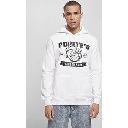Merchcode Popeye Barber Shop Ανδρικό Φούτερ MC631 White