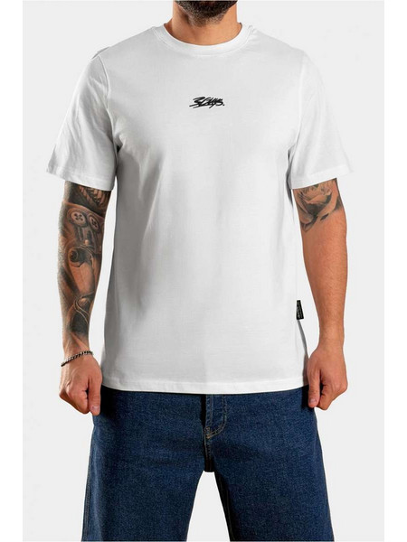 3GUYS 61-5152 Ανδρικό T-shirt Κοντομάνικο - Λευκό