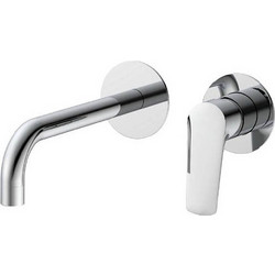 Μπαταρία νιπτήρος εντοιχισμού 2 οπών 690613 Lux KLS Chrome
