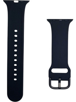 Naxius Λουράκι Σιλικόνης Black (Universal 20mm)
