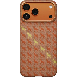 Pitaka Case Happiness Rides Edge Case Magsafe For Iphone 17 Pro Max Amber - (HR1701PM)