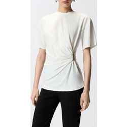 PINKO MARY MAGLIA JERSEY COTONE STRE 106455A35D-Z05 White