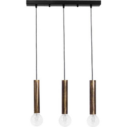 Heronia Lighting Κρεμαστό Φωτιστικό Οροφής Τρίφωτο E27 34-0201
