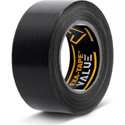 DEFENDER EXA-TAPE B 50 D PVC Ταινία για Πίστα Χορού 50mmx33m Μαύρη - DEFENDER